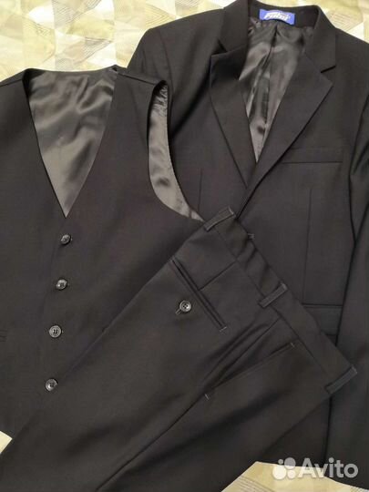 Школьный костюм синий 152