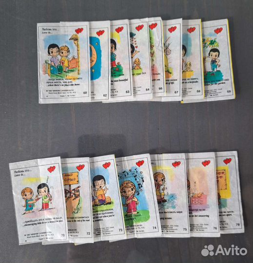 Вкладыши Love is 7 серия