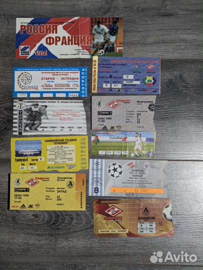 Билеты на футбол Спартак Локомотив Россия и другие