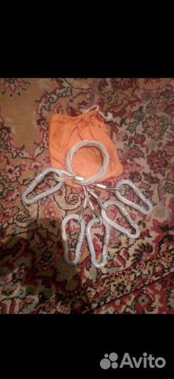 Тросик с 5ю криплениями