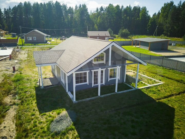 Дом 130 м² на участке 15 сот.