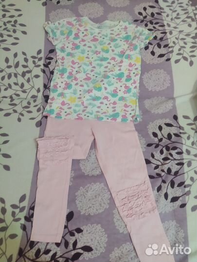 Одежда для девочки пакетом,рост 140(школьная и тд)