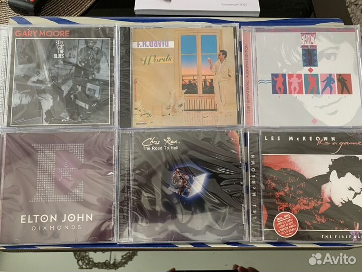 Компакт диски новые