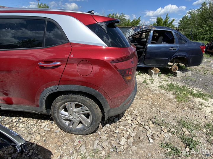 Крета 2 задняя часть разбор четверть лонжерон