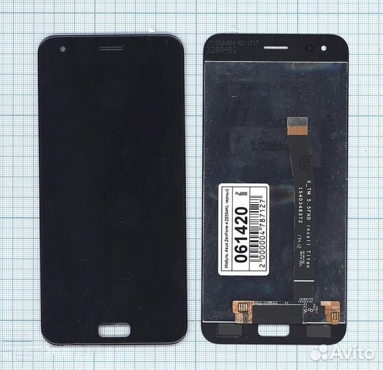 Модуль - для Asus ZenFone 4 ZE554KL черный