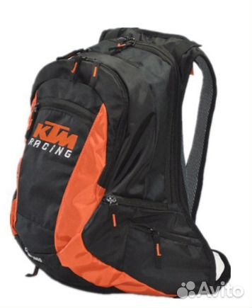 KTM моторюкзак dakar motopack новый чёрный, белый