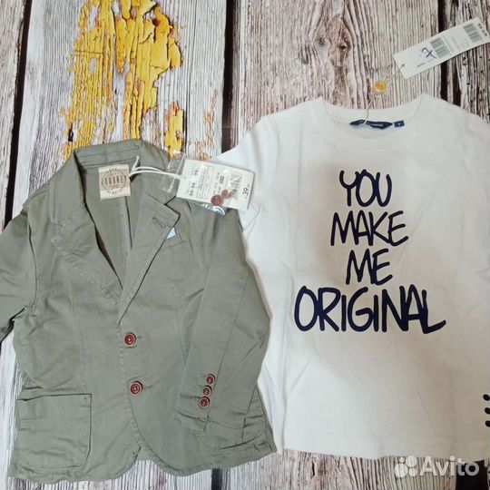 Толстовка, пиджак на мальчика новые 116