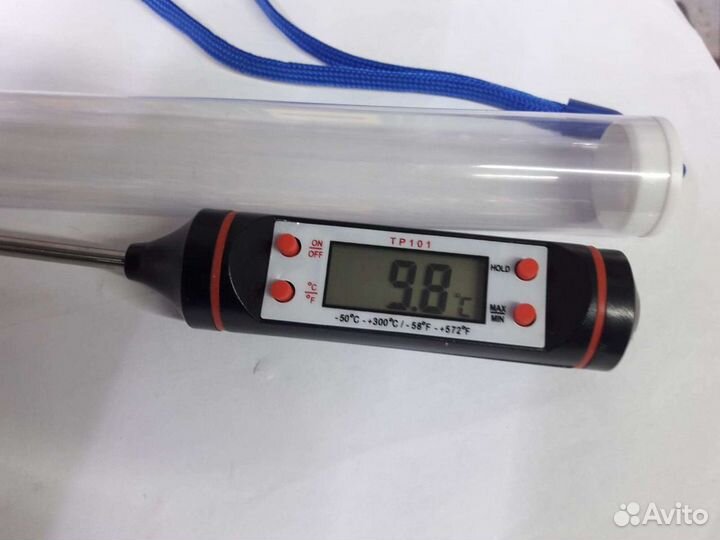 Термометр кухонный электронный с щупом