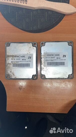 Chevrolet Lanos Блок управления двигателем