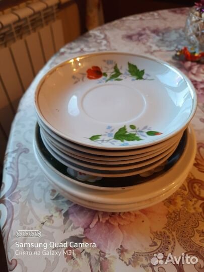 Тарелки зик конаково СССР