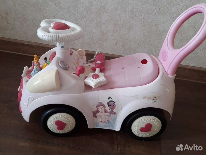 Машинка-каталка дисней свет, звук