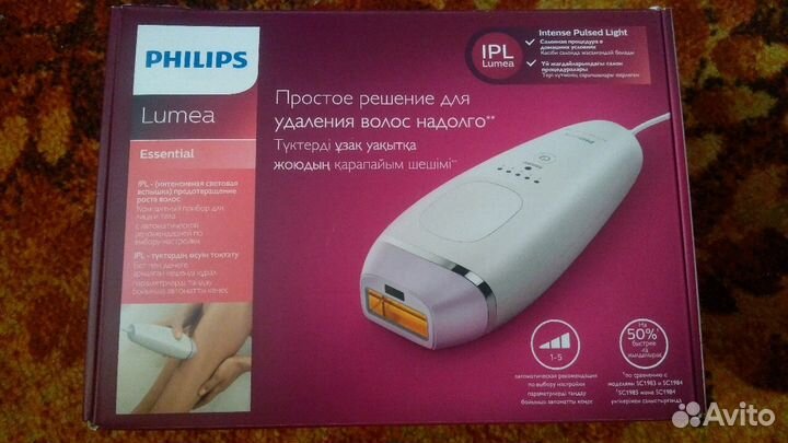 Фотоэпилятор philips BRI863/00 Lumea Essential IPL