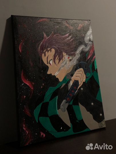 Картина Аниме Клинок рассекающий демонов