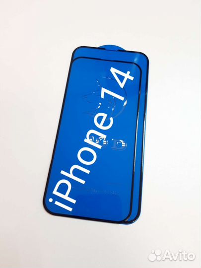 Защитные стекла для iPhone 14 линейки + установка