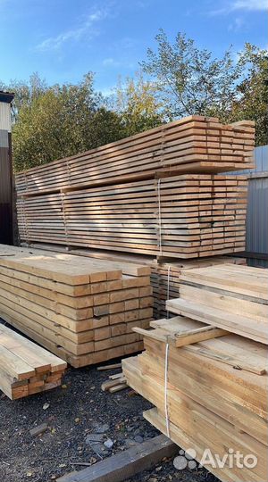 Доска обрезная 40х200х6000мм гост