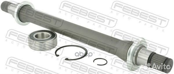 Вал правой полуоси с подш.промеж.опоры 27X464X26