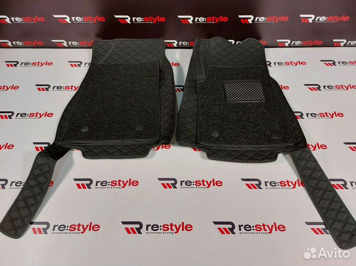 Ковры салона 3D Nissan Tiida 11 R1034