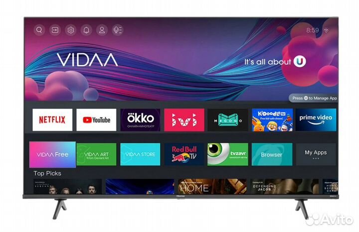 Новый телевизор Hisense 50