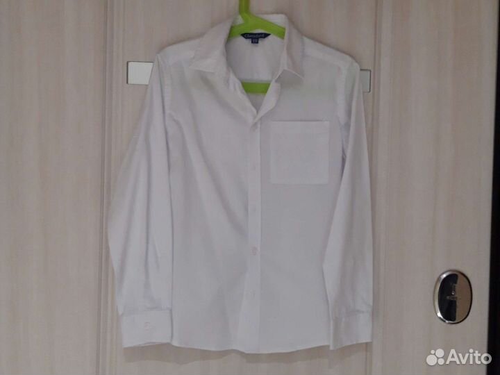 Рубашки школьные 128