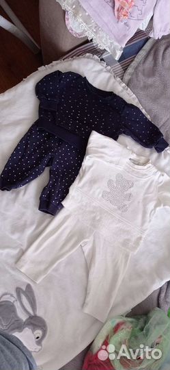 Вещи пакетом на девочку от 0-5 месяцев
