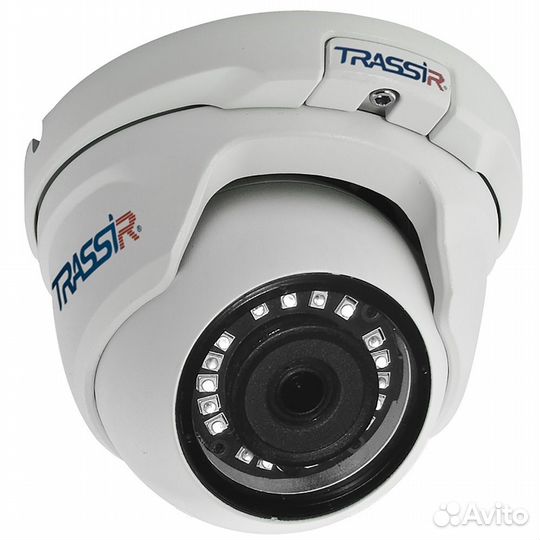 Trassir TR-D2S5 v2(2.8 мм) купольная ip-камера