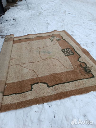 Ковёр 4 х 2,5 полушерсть