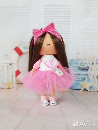 Кукла тильда, интерьерная кукла, текстильная