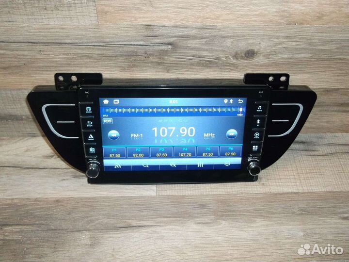 Магнитола Geely Atlas NL-3 Android с крутилками