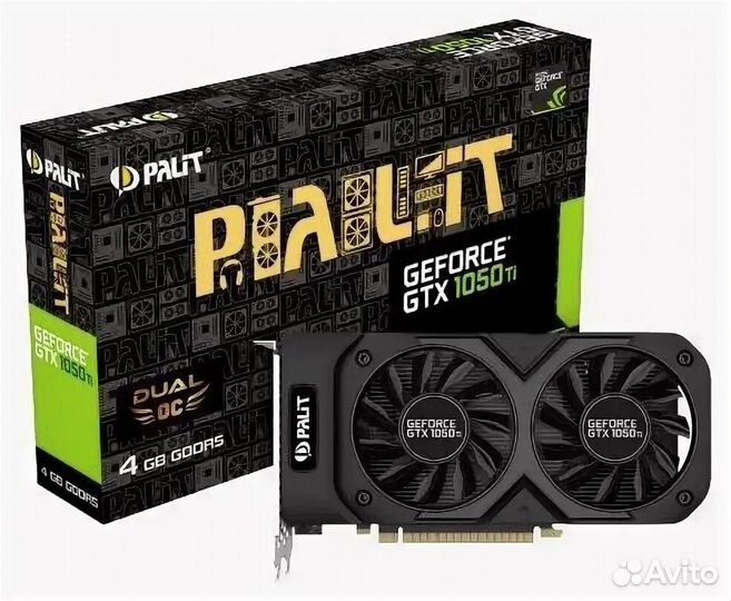 Видеокарта gtx 1050 ti 4gb palit