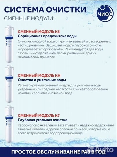 Фильтр для воды картридж К5-кн-К7