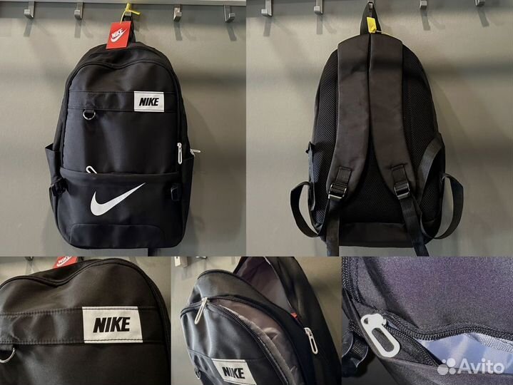 Рюкзак портфель Nike Carhartt черный белый новый