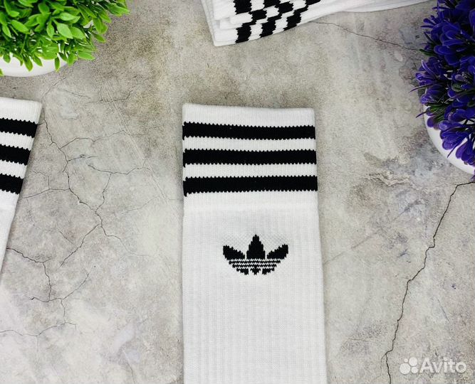 Носки Adidas оригинал белые