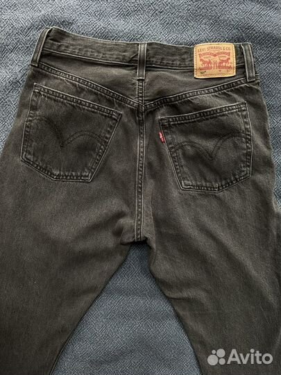 Джинсы серые Levis Armani Exchenge Zara