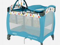 Манеж кровать graco contour electra toy town