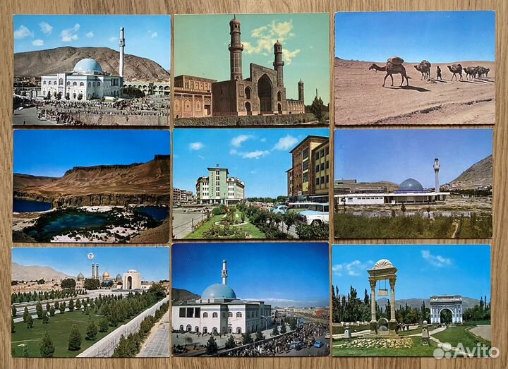 Открытка Афганистан 34 шт 1979 г