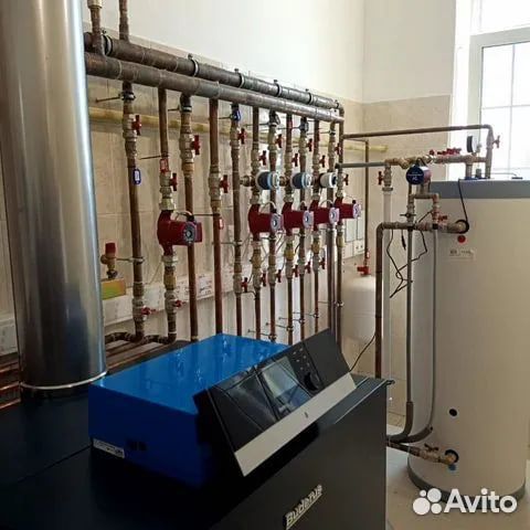 Установка отопления под ключ / Канализация