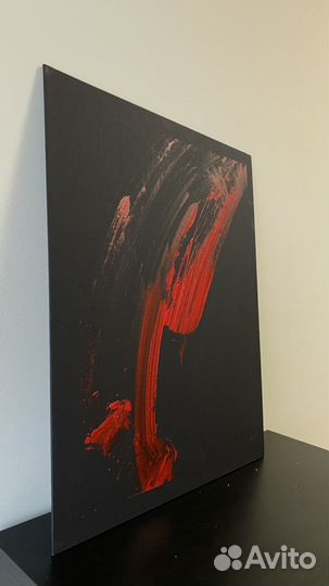 Картина абстракция Ярость