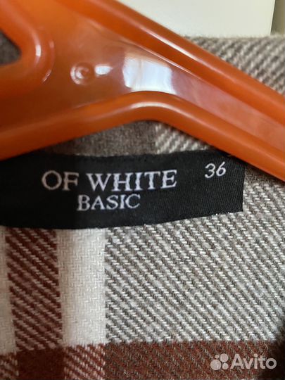 Рубашка off white basic 36, 42/48