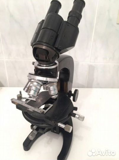 Бинокулярный микроскоп мбр 3 СССР