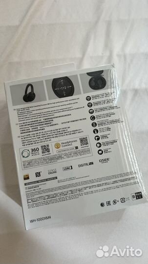 Наушники sony WH 1000xm4 black