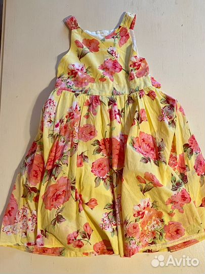 Джинсовка 116 mango, 122 Mothercare платье