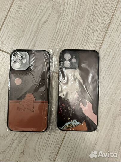 Новые чехлы на iPhone 12 (2шт)