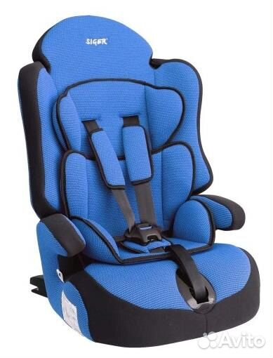 Автокресло детское Siger Прайм Isofix 9-36кг Новое