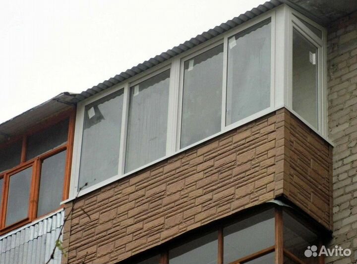 Отделка балконов и лоджий