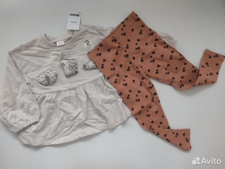 Комплект Next на девочку 3-4 года 104 см