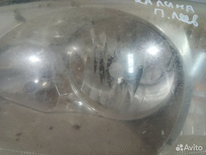 Фара передняя левая LADA Kalina хетчбек 1.6 2007