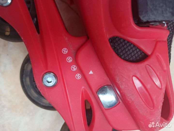 Роликовые коньки раздвижные