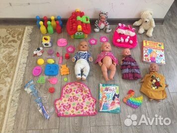 Игрушки пакетом