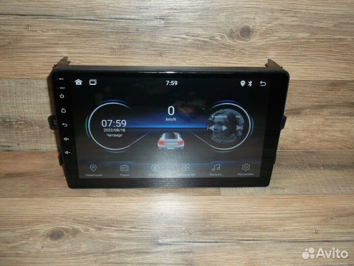 Магнитола Toyota Auris Android GPS WiFi Bluetooth
