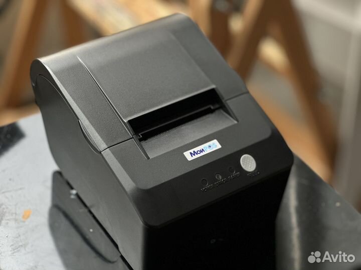 Притер чеков термопринтер для печати чеков черный
